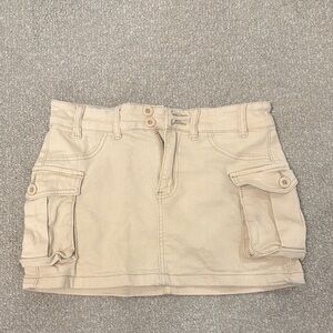 SHEIN Beige Mini Skirt